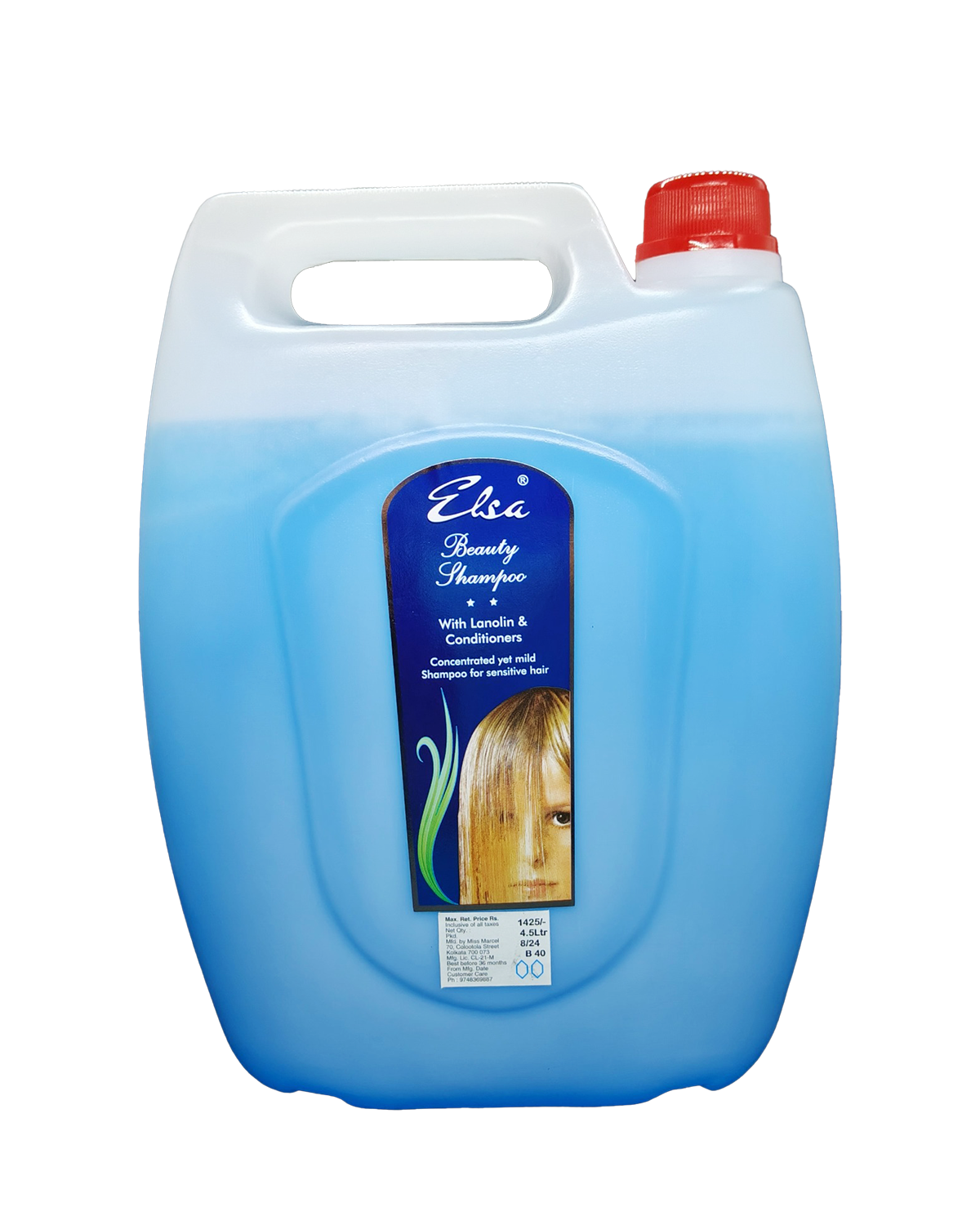 Elsa Beauty Shampoo with Lavender Oil and Lanolin 4.5lt