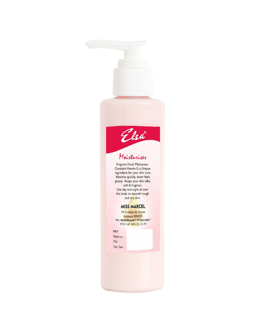 ELSA Moisturizer, Enriched with Almond Oil and Vitamin E