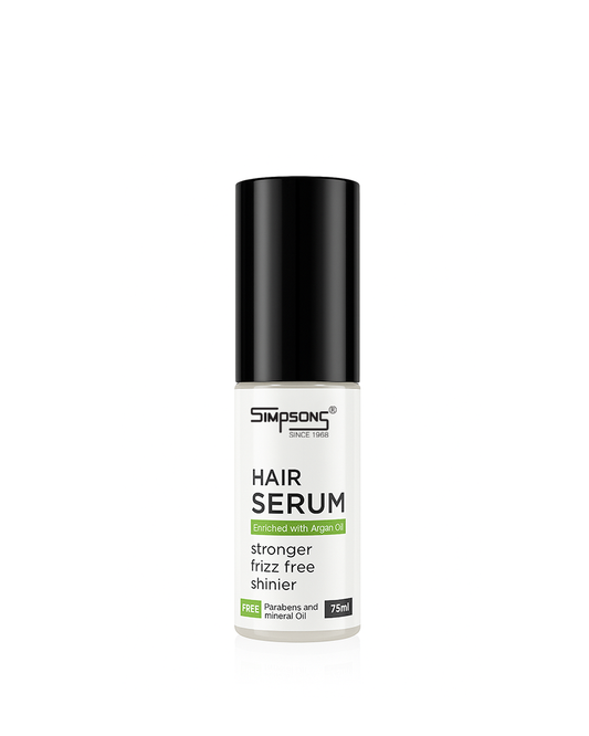 Simpsons hair serum for frizz free super smooth-shiny hair - paraben and mineral oil free