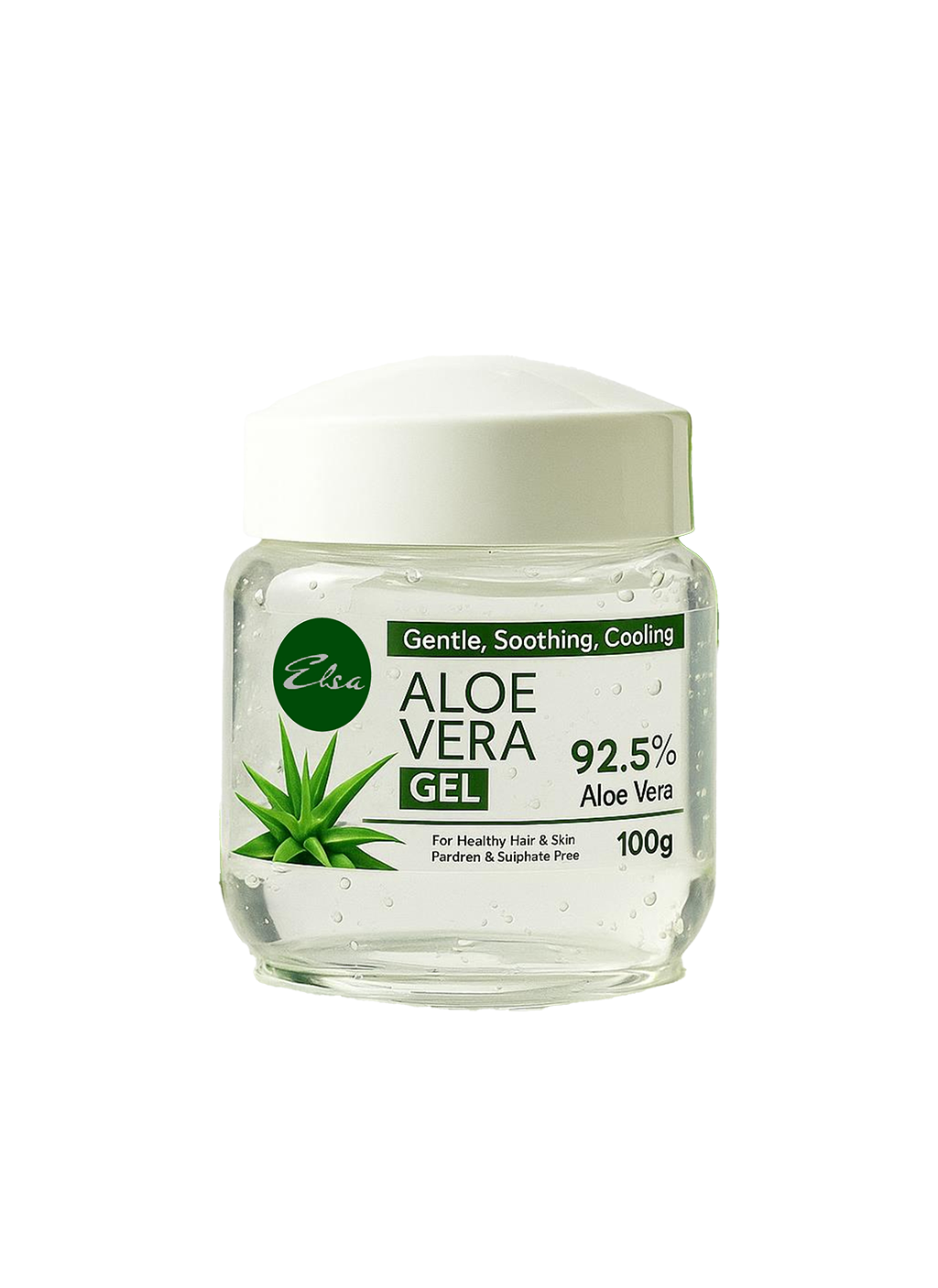 ELSA Pure Aloe Vera Gel, Enriched with 92.5% Pure Aloe Vera Extract