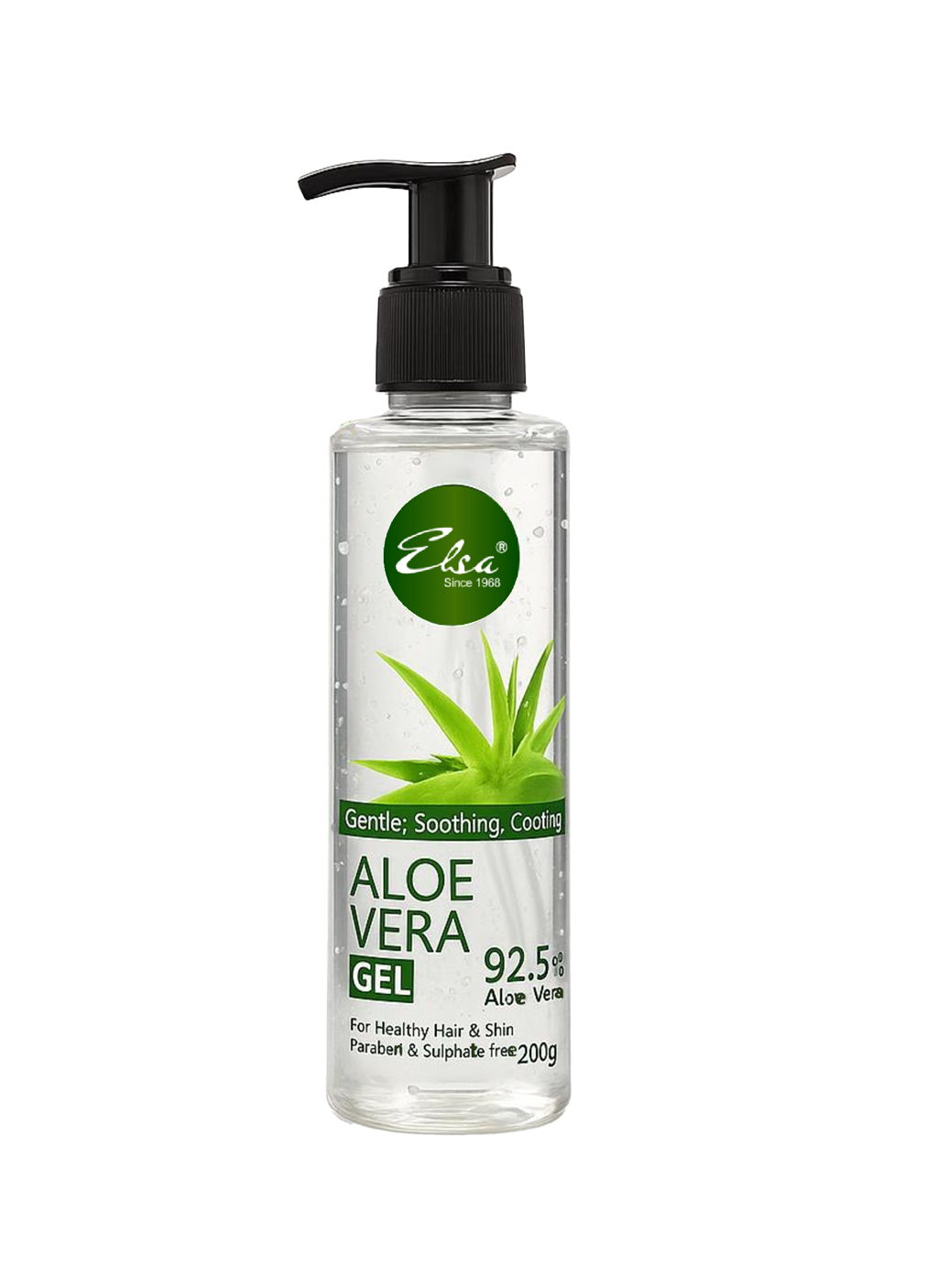 ELSA Pure Aloe Vera Gel, Enriched with 92.5% Pure Aloe Vera Extract