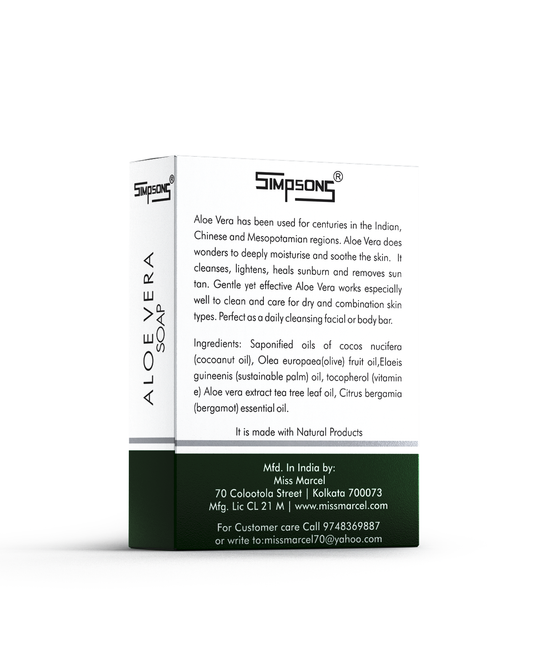 Simpsons Aloevera Handmade Soap