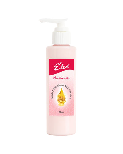 ELSA Moisturizer, Enriched with Almond Oil and Vitamin E