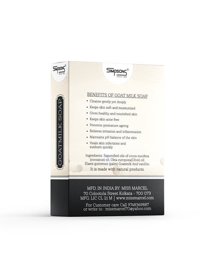 Simpsons Pure Goatmilk Handmade Soap