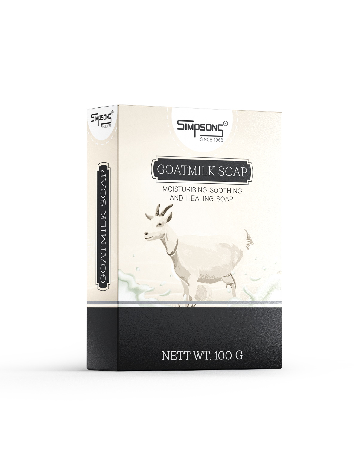 Simpsons Pure Goatmilk Handmade Soap