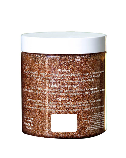 Elsa Coffee gel Body Scrub with pure coffee extract for remove dead  skin cells and Detox 500g